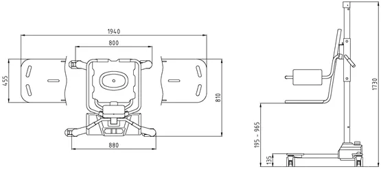 TR 9650 mm